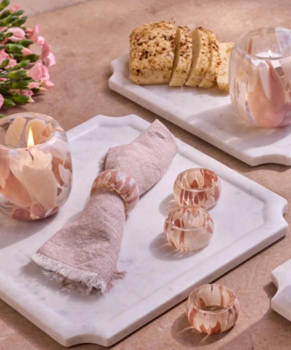 Juna Glass Napkin Ring
