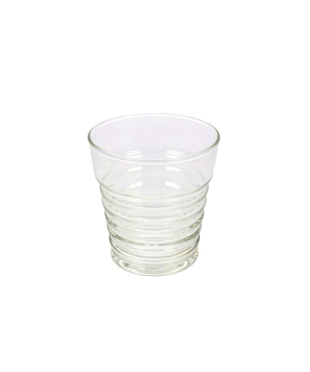 زجاج شفاف مضلع Ø8,2xH8,8cm