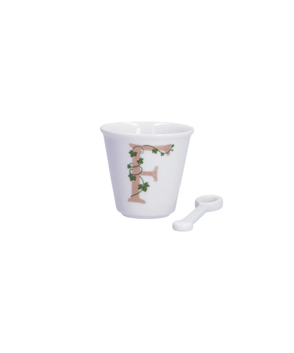 Unico Cup 'F' W/O Handle W/Spoon 75 Ccgb