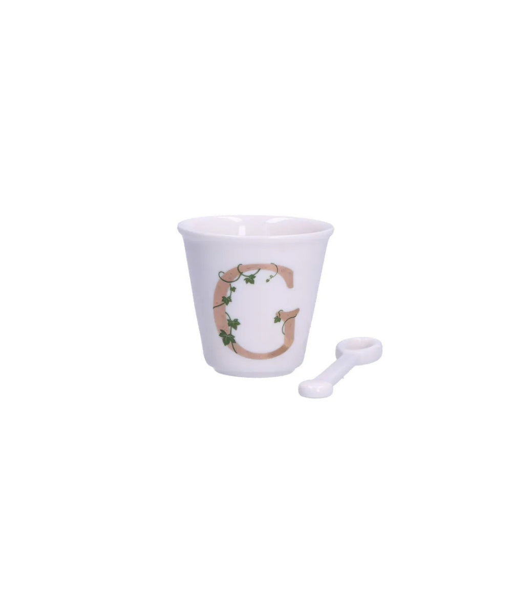 Unico Cup 'G' W/O Handle W/Spoon 75 Ccgb