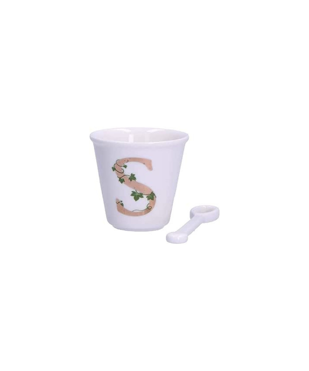 Unico Cup 'S' W/O Handle W/Spoon 75 Ccgb