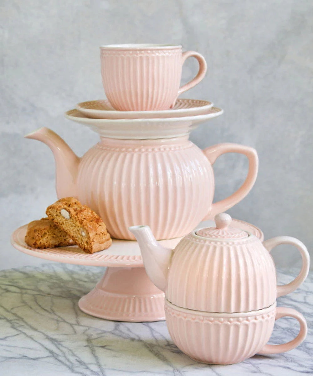 Cup & Saucer Alice Pale Pink (300 ml)