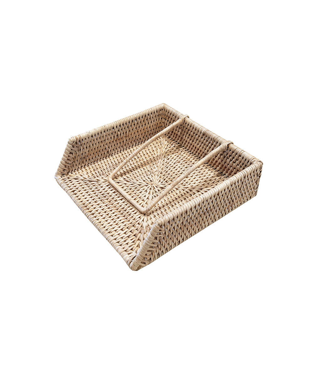 Botanio Napkin Holder 22X22X6Cm White