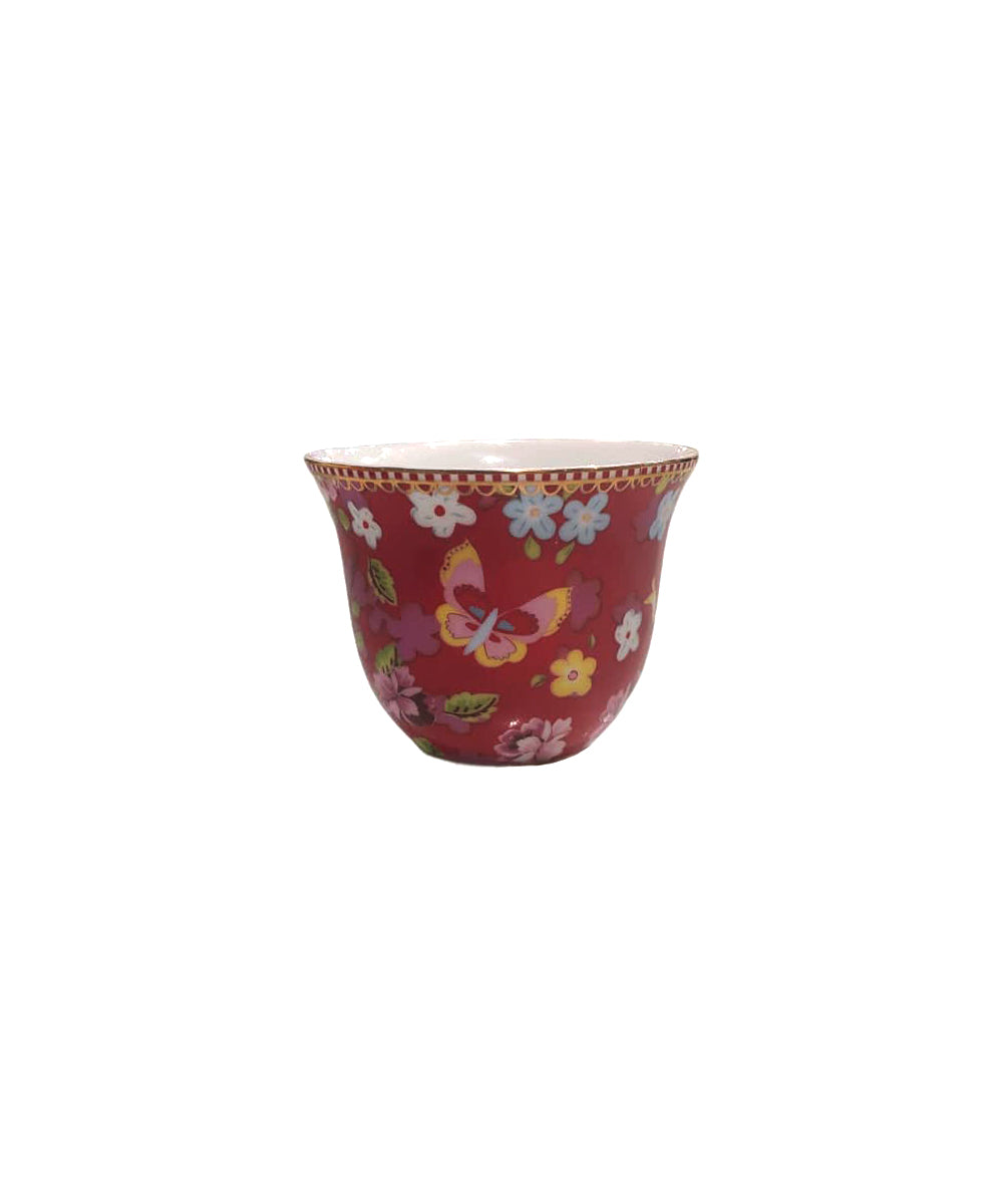 Chaffe Cup China Rose Red