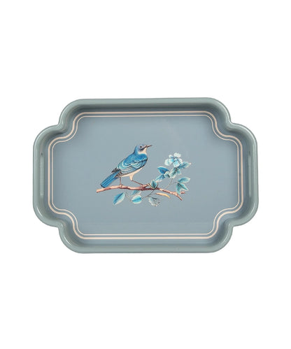 Tray Van Blue Wood (35x24x5 cm)