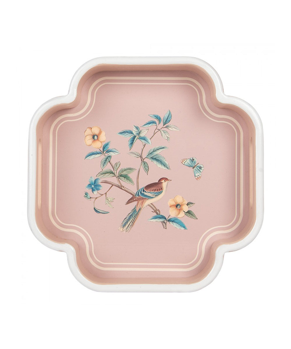 Decorative Serving Tray Van Beige Wood (30 x 30 x 5 cm)