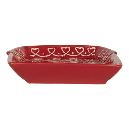 Small plate 15x19x3 cm