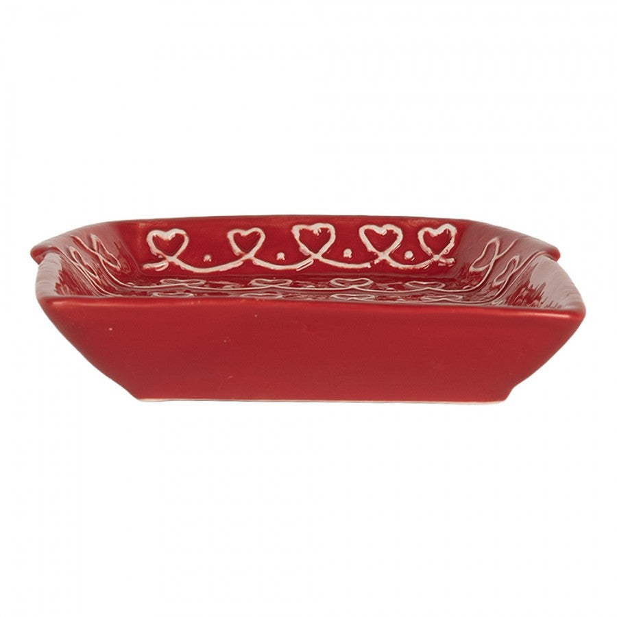 Small plate 15x19x3 cm