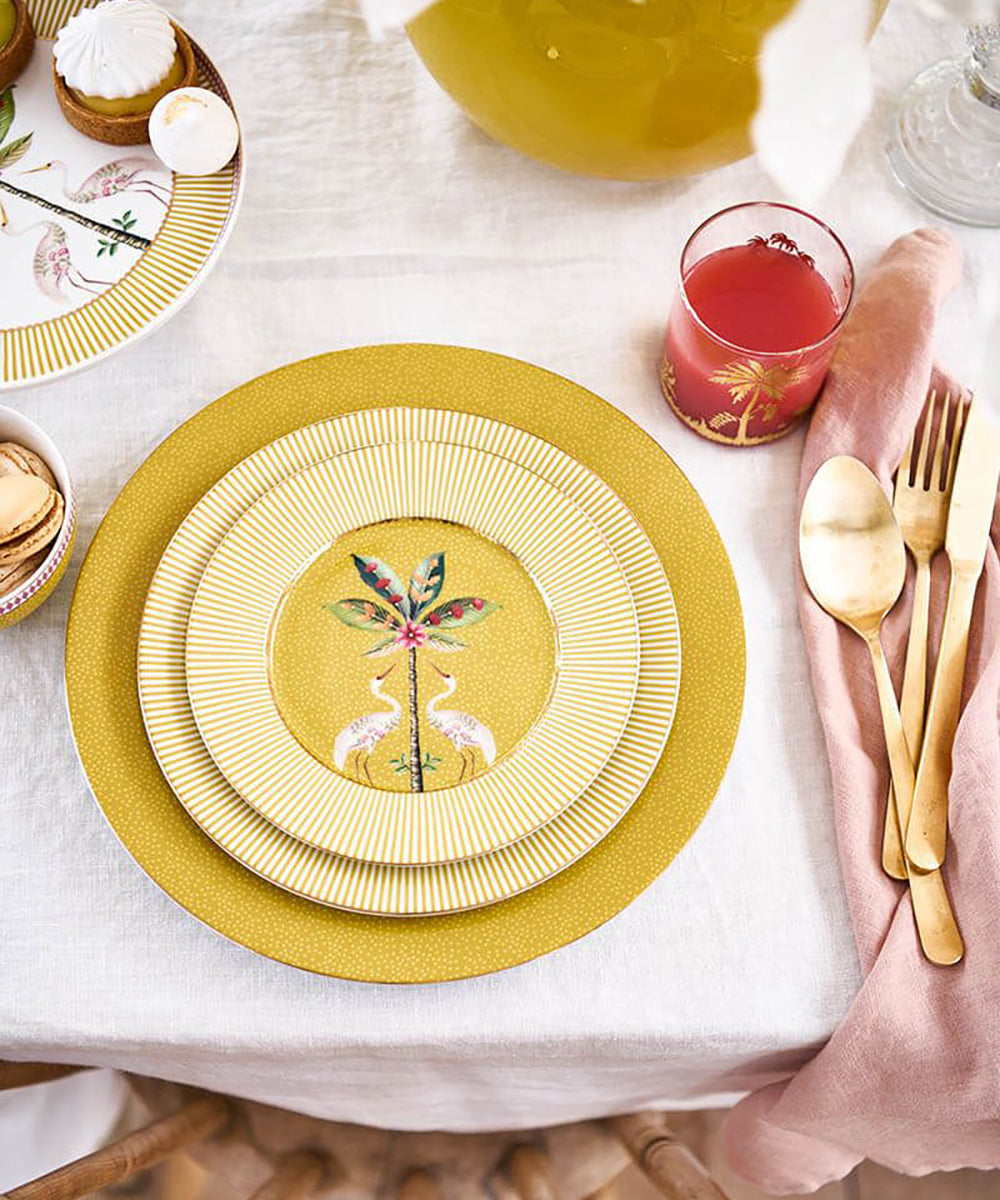 Plate La Majorelle Yellow 17cm