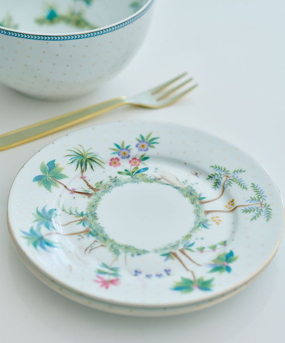 Plate Jolie Dots Gold 17cm