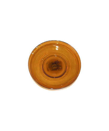Niko Glass Plates Amber