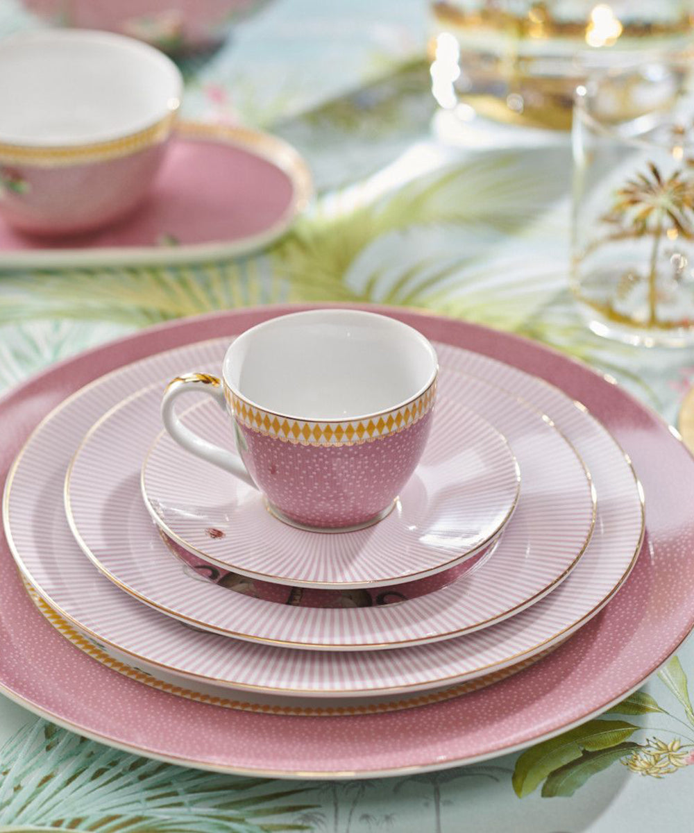 Espresso Cup & Saucer La Majorelle Pink 120ml