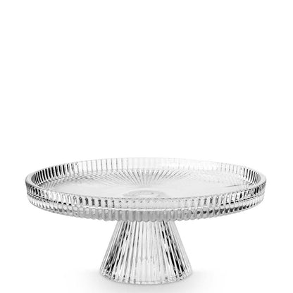 Cake Stand Of Glass Small Clear 19.7x8.3cm
