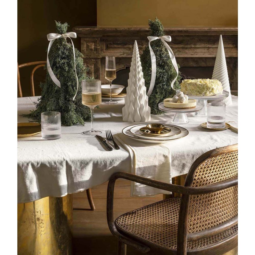 Cake Stand Of Glass Medium Clear 24.7 X 12 cm