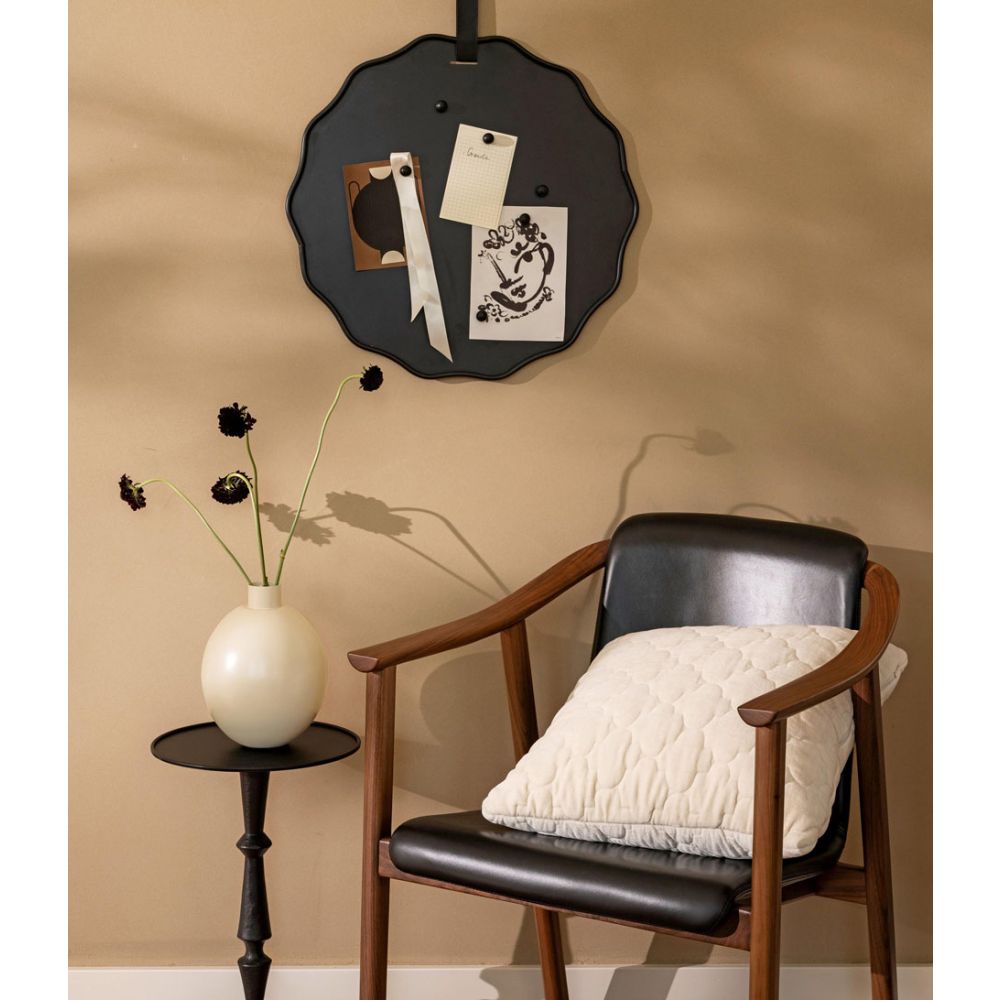 Vase Metal Flax 17x22